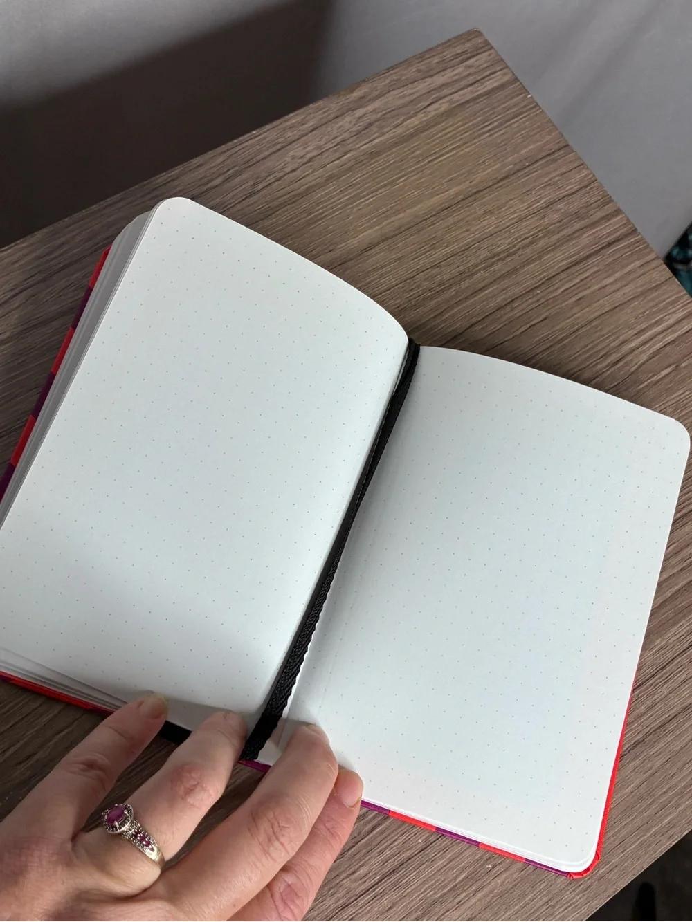 🐼 3/$25 Life Is Beautiful Purple & Orange Cover Notebook